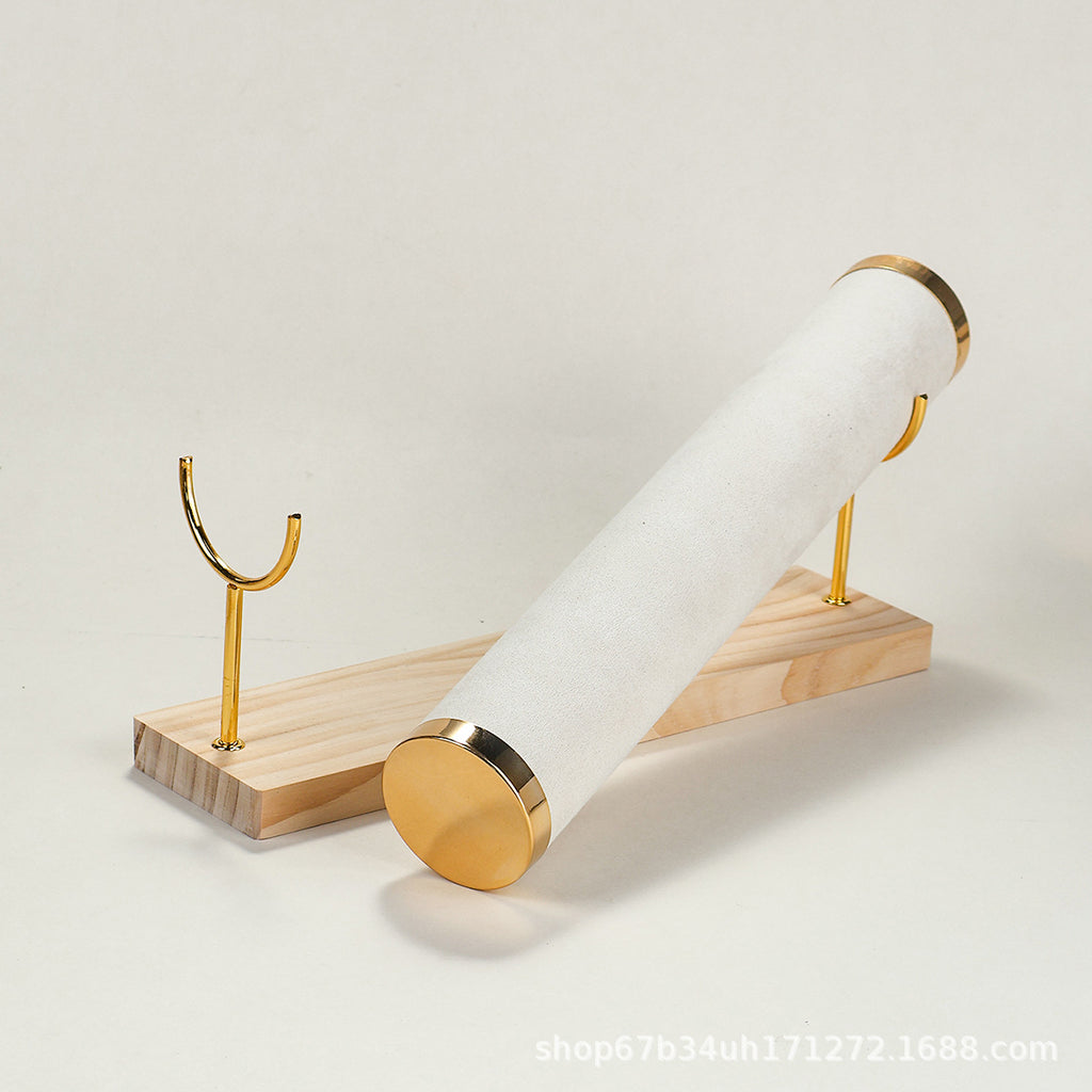 Soporte de Madera Maciza para Joyas, Relojes y Pulseras