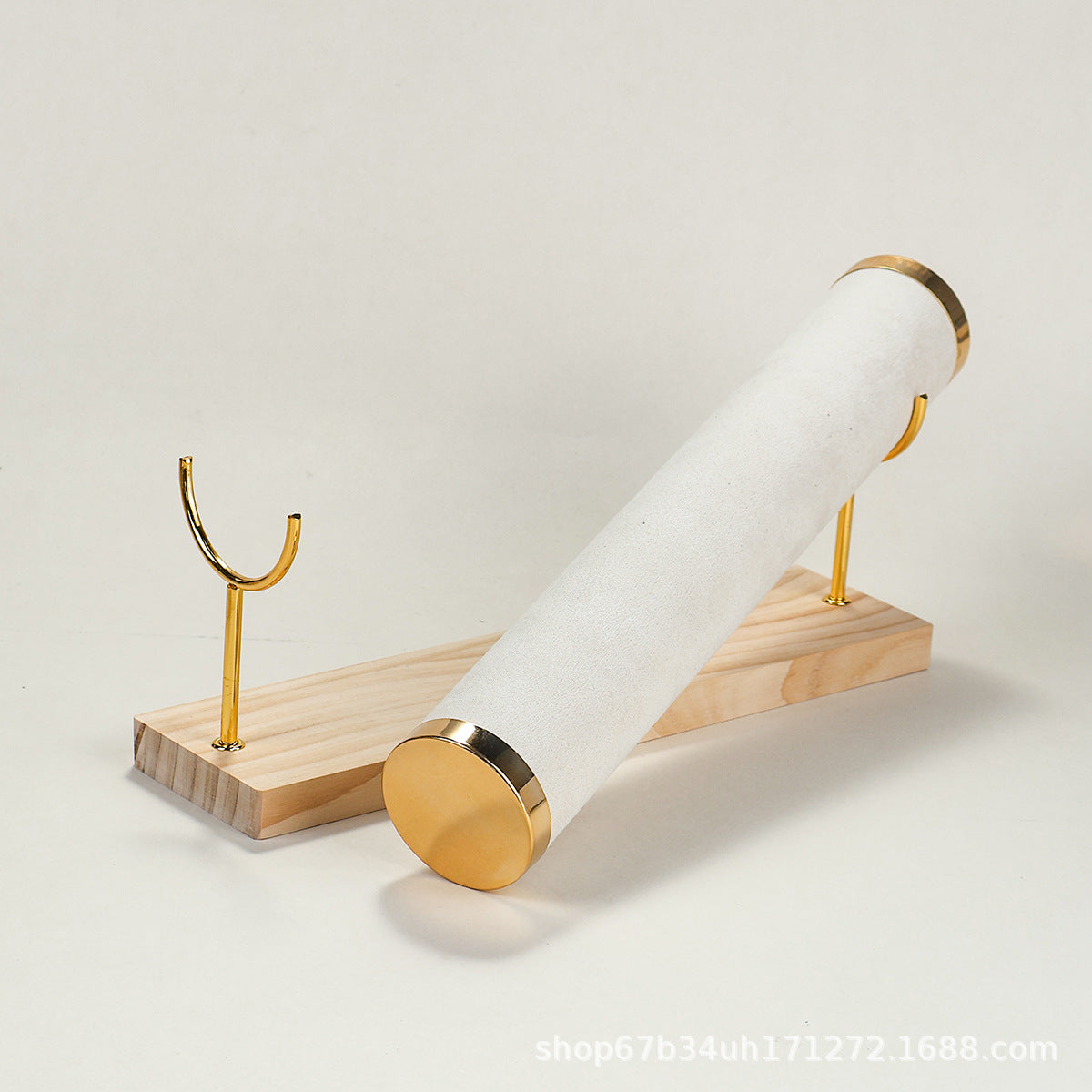 Soporte de Madera Maciza para Joyas, Relojes y Pulseras