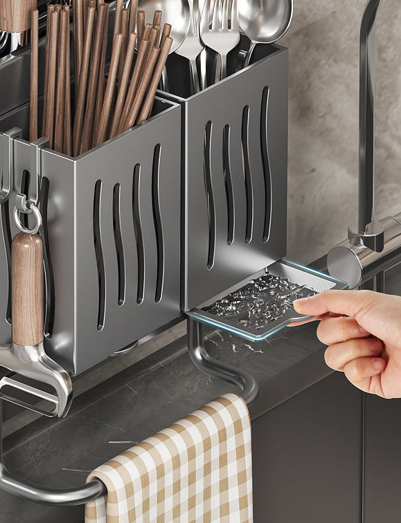 Organizador de Cocina Multifuncional de Pared