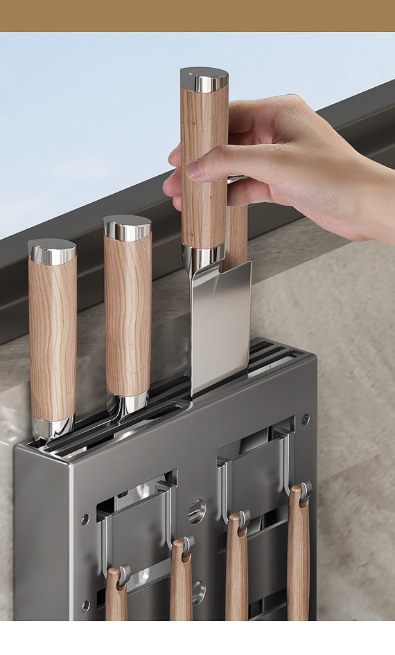 Organizador de Cocina Multifuncional de Pared