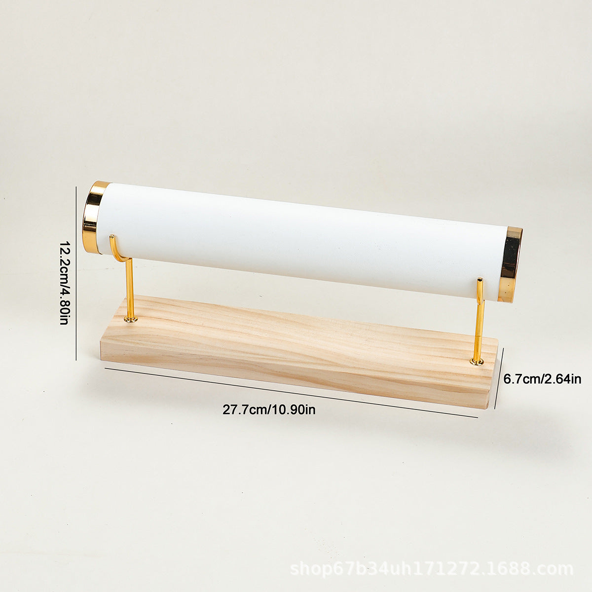 Soporte de Madera Maciza para Joyas, Relojes y Pulseras