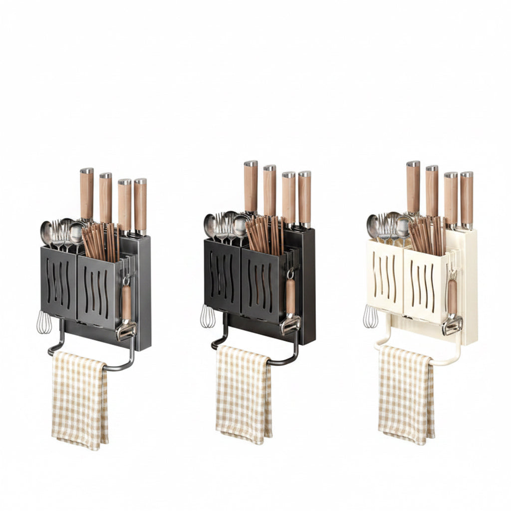 Organizador de Cocina Multifuncional de Pared