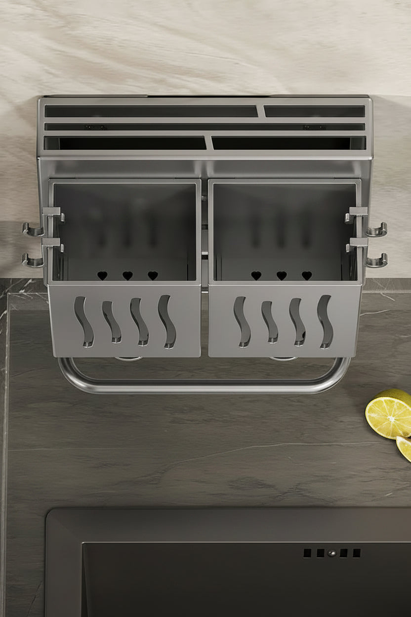 Organizador de Cocina Multifuncional de Pared