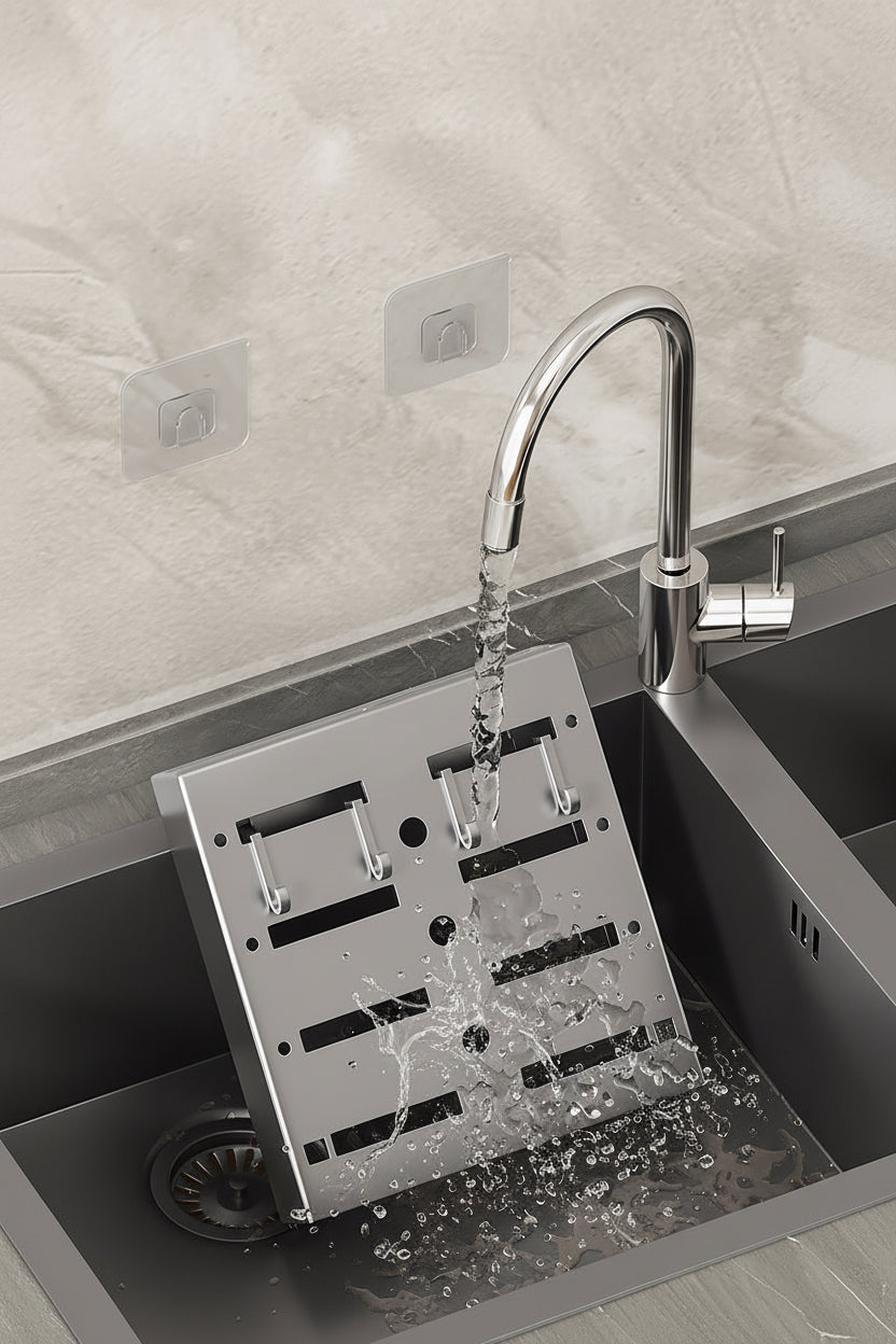 Organizador de Cocina Multifuncional de Pared